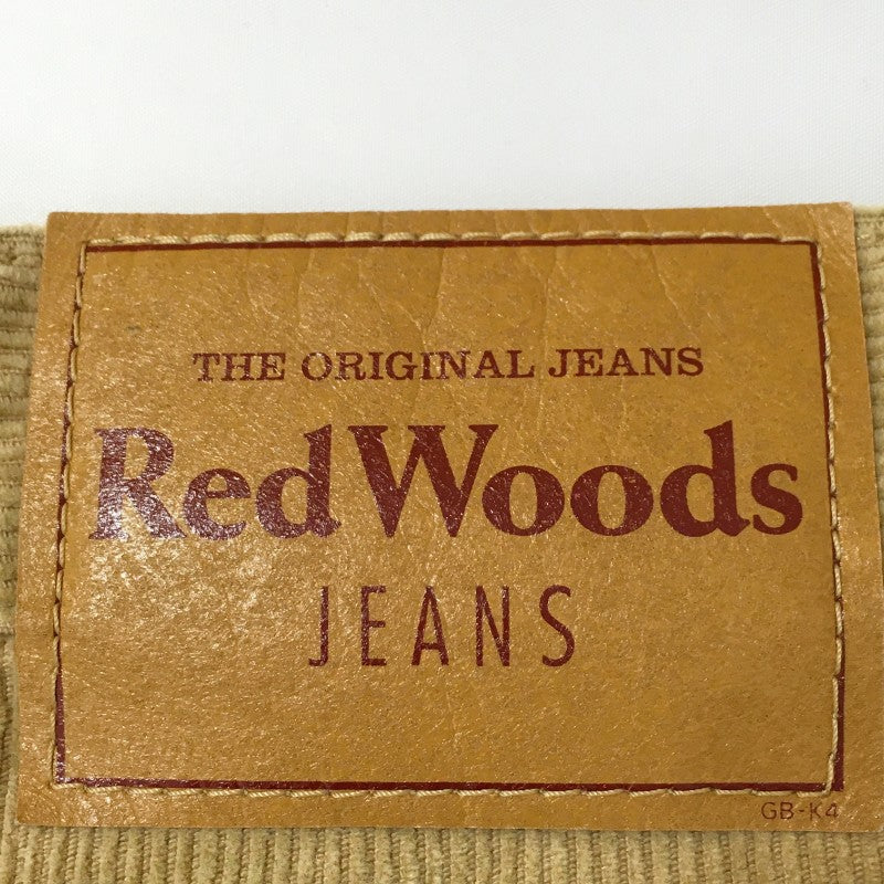 【31736】 Red Woods レッドウッズ ボトムス サイズ36 / 約L ベージュ シンプル オシャレ スタイリッシュ コーデュロイ デイリー メンズ