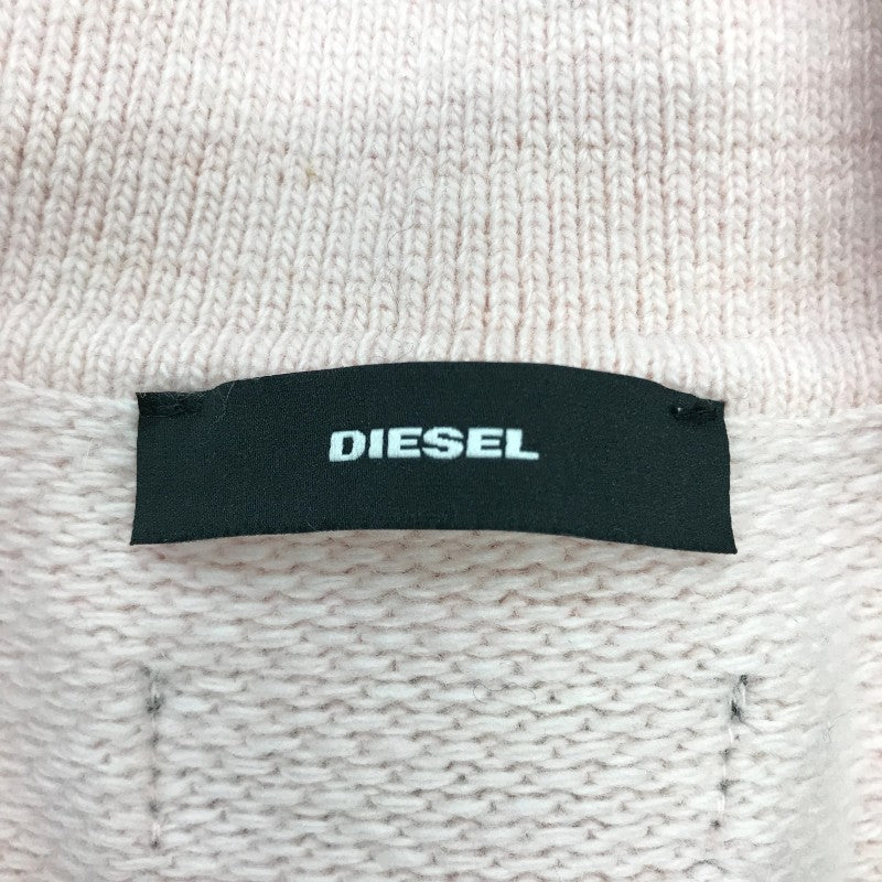 【31876】 新古品 DIESEL ディーゼル コート サイズXXS ピンク ウールコート ジャケット 防寒着 シンプル 無地 可愛い レディース