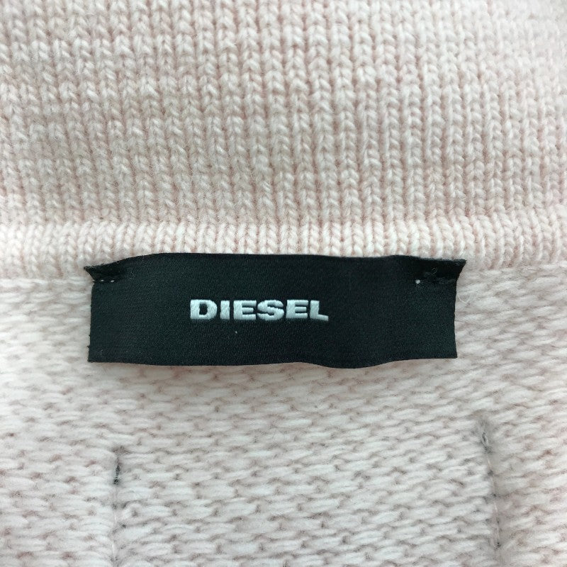 【31889】 新古品 DIESEL ディーゼル アウター サイズXXS ピンク ウール 可愛い 羽織りやすい オシャレ 暖かい ロゴ レディース