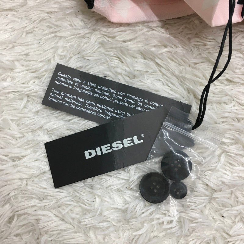 【31971】 新古品 DIESEL ディーゼル アウター サイズS パステルピンク 柄 個性的 かわいい かっこいい オシャレ レディース