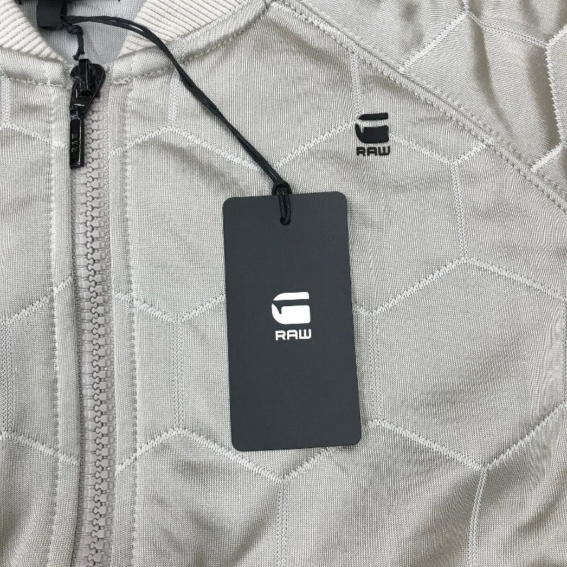 【32295】 新古品 G-STAR RAW ジースターロー アウター サイズM グレー タグ付き ジャンバー カジュアル キルティング レディース