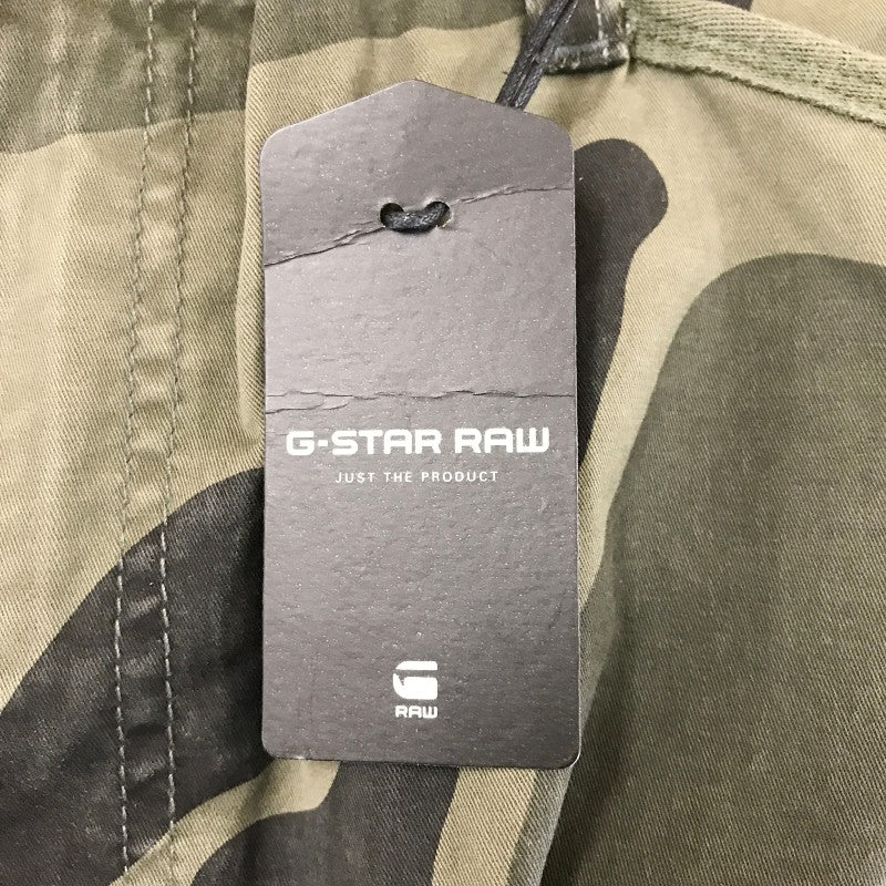 【32970】 新古品 G-STAR RAW ジースターロゥ ハーフパンツ サイズ40 / 約XL(LL) カーキ カーゴパンツ 迷彩 カモフラ ミリタリー メンズ