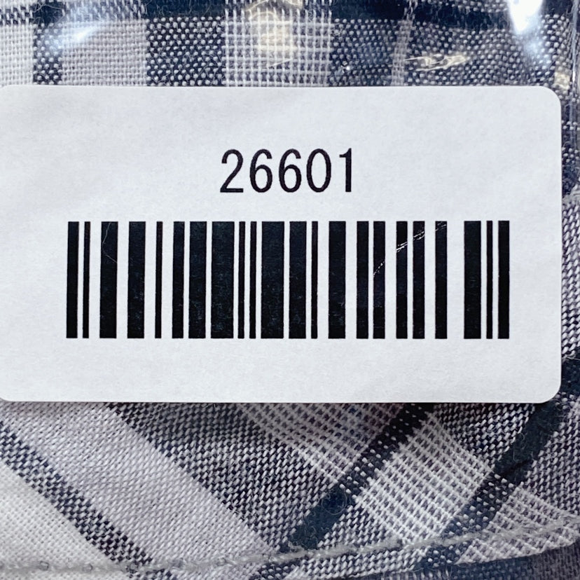 【26601】 DIVIDED ディバイデッド 半袖シャツ サイズS ブラック H&M チェック柄 タータンチェック モノトーン カジュアル レディース