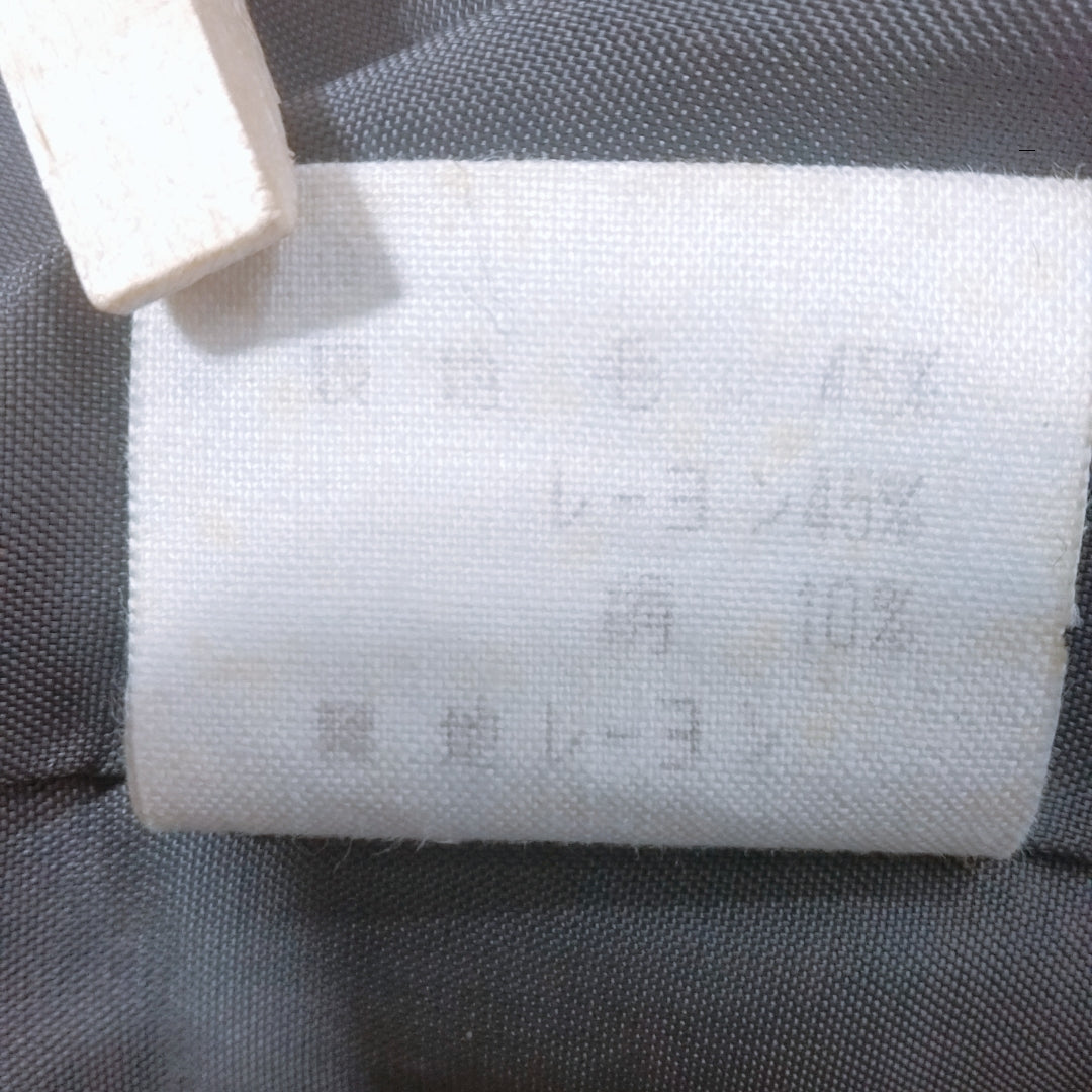 【25496】 LEPORTE レポルテ テーラードジャケット グレー モノトーン 厚手素材 かっこいい おしゃれ ダブル Mサイズ相当 レディース