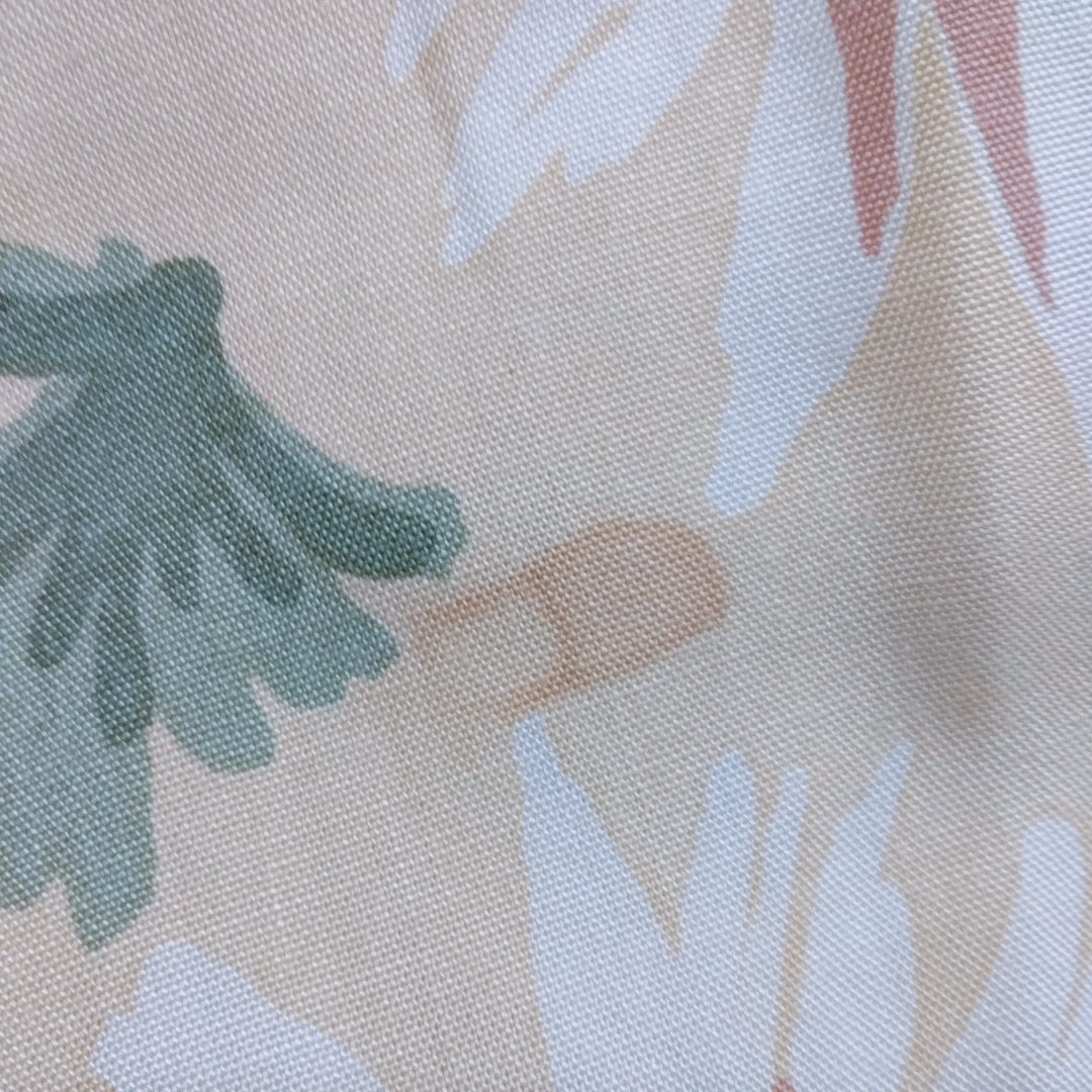 【27014】 Jean Vertical ジーンバーチカル スカート ベージュ 巻きスカート ミニ丈 花柄 リボン 南国風 カジュアル おしゃれ レディース