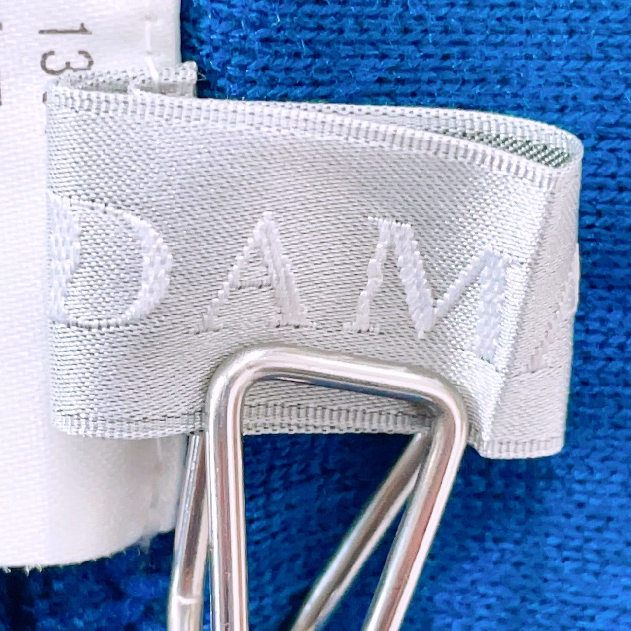 【28201】 DAMA collection ダーマ コレクション ひざ丈スカート サイズM ブルー タイトスカート リブニット 膝下丈 シンプル レディース